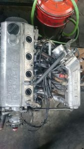 Tampak Atas Mesin Daihatsu Feroza EFI